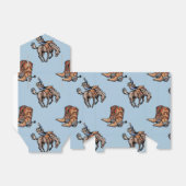 Ballotins Rodeo Cowboy, Bottes Occidentales, Cheval, Pays (Déplié)