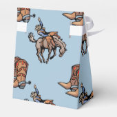 Ballotins Rodeo Cowboy, Bottes Occidentales, Cheval, Pays (Arrière)