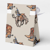 Ballotins Rodeo Cowboy, Bottes Occidentales, Cheval, Pays (Arrière)