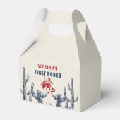 Ballotins Rodeo Western Cowboy 1ère fête d'anniversaire (Verso)