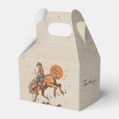 Ballotins Rodeo Western Cowboy Ballotin d'anniversaire (Arrière)