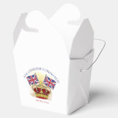 Ballotins Roi Charles III Couronne de couronnement et drapea (Ouvert)