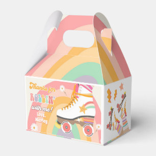 Ballotins Roller Skate Patinage Retro Party Girl Gable Box