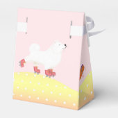 Ballotins Rollersking chien & cobaye fête pour sac (Arrière)