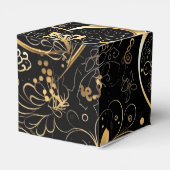 Ballotins Romantic Black Gold Heart Valentine (Arrière)