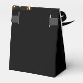 Ballotins Romantique bougie Faux Gold Script Happy Diwali (Arrière)