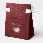 Ballotins Romantique Bourgogne Blush rose Floral Russe Maria (Arrière)