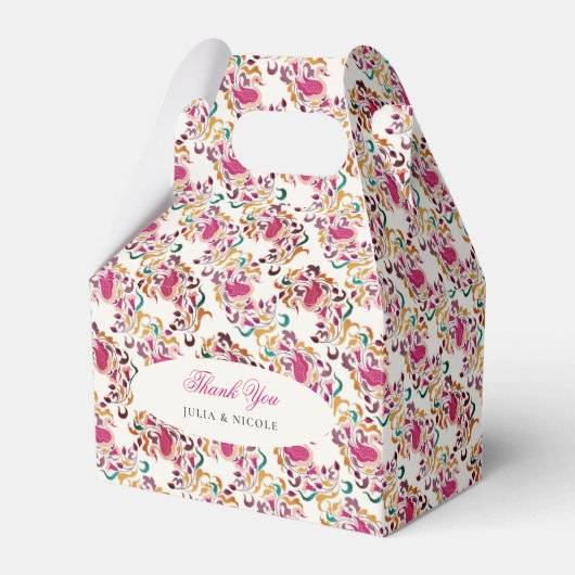 Ballotins Romantique classique Pearl Swan Mariage de cadre f (Verso)