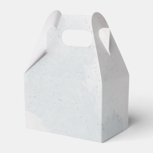 Ballotins Romantique rose bleu fleurs verdure mariage (Arrière)