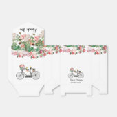 Ballotins Romantique Vintage Vélo Fleurs & Oiseaux Mariage (Déplié)