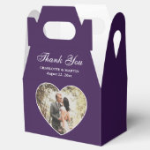 Ballotins Romantique violet photo Mariage (Ouvert)