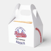 Ballotins Rookie de l'année 1er anniversaire baseball (Verso)