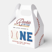 Ballotins Rookie de l'année Baseball 1er anniversaire fête (Verso)