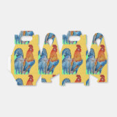 Ballotins Rooster Rouge Bleu Enfant Ballotin de gâteau d'ann (Déplié)