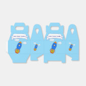 Ballotins Roquette D'Espace De Cartographie Dans Le Ciel Ble (Déplié)