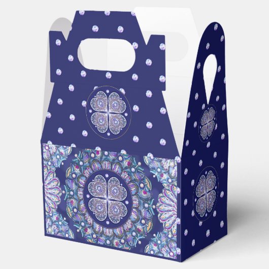 Ballotins Rosace bleue (Ouvert)