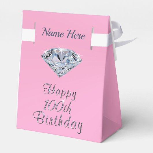 Ballotins Rose, 100e anniversaire Idées de fête, Ballotins, (Arrière)