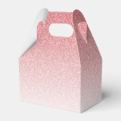 Ballotins Rose bébé pailleté personnalisé (Arrière)