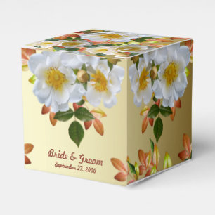 Ballotins Rose blanche Ballotin or Floral