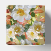 Ballotins Rose blanche Ballotin or Floral (Haut)