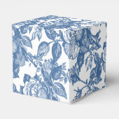 Ballotins Rose Bleu Antique Toile Inspiré (Arrière)