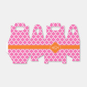 Ballotins Rose chaud #2 Marocain #5 Citrouille 3 Monogramme  (Déplié)