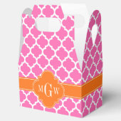 Ballotins Rose chaud #2 Marocain #5 Citrouille 3 Monogramme  (Ouvert)