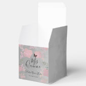 Ballotins Rose chic Quinceanera Ballotin en argent (Ouvert)