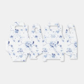 Ballotins Rose Chinoiserie Florale Blue Bird (Déplié)