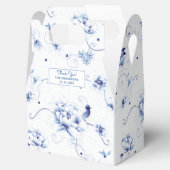 Ballotins Rose Chinoiserie Florale Blue Bird (Ouvert)
