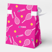 Ballotins Rose clair J'aime le tennis (Arrière)