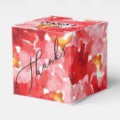 Ballotins Rose Collage Derby Fête des mariées Carré (Verso)