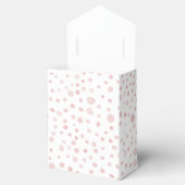 Ballotins Rose Confetti Aquarelle points Ballotin (Ouvert)