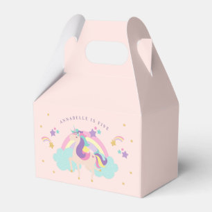 Ballotins Rose  Cute Rainbow Unicorn Personnalisée