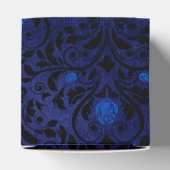 Ballotins Rose de Damas gothique noir et bleu (Haut)