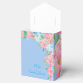 Ballotins rose et bleu floral (Ouvert)