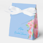 Ballotins rose et bleu floral (Verso)