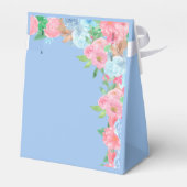 Ballotins rose et bleu floral (Arrière)