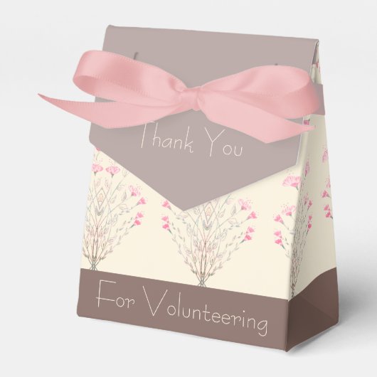 Ballotins Rose et crème décoratifs avec Brown (Verso)