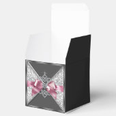 Ballotins Rose et noir Diamond Sweet 16 (Ouvert)