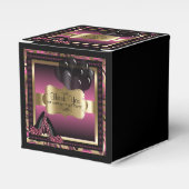 Ballotins Rose et or Metallic - 00e anniversaire | Texte do- (Verso)