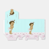 Ballotins Rose et Turquoise Africain Américain bébé Douche (Déplié)