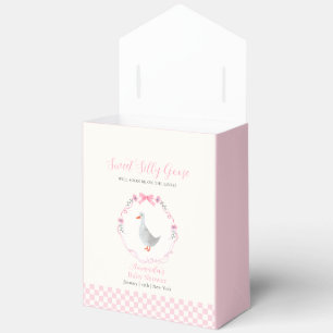 Ballotins Rose Gingham Sylvestre Fille de Bébé Silly Goose B