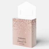 Ballotins Rose Gold - Blush Pink Parties scintillant Sweet 1 (Ouvert)