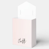 Ballotins Rose gold fard à joues scintille nom élégant merci (Ouvert)