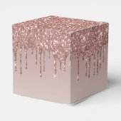 Ballotins Rose Gold Glitter Liquide Drips (Arrière)