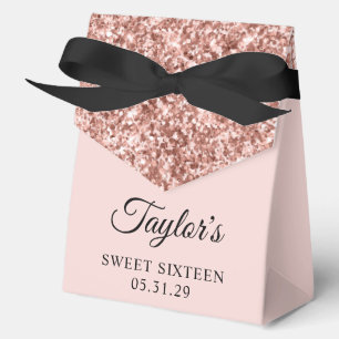 Ballotins Rose Gold Pailleté Blush Sweet Seize Ans