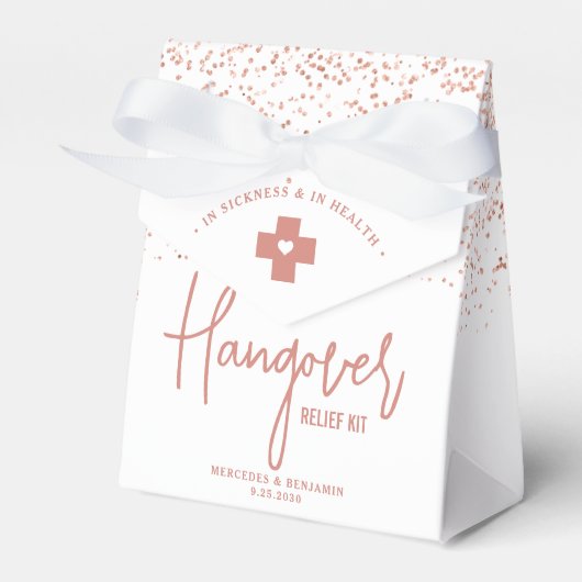 Ballotins Rose  Gold Parties scintillant Mariage (Verso)