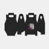 Ballotins Rose gothique, bougie, parchemin et emplacement An (Déplié)