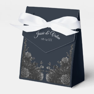 Ballotins Rose gothique Mariage de la Marine bleu gris noir